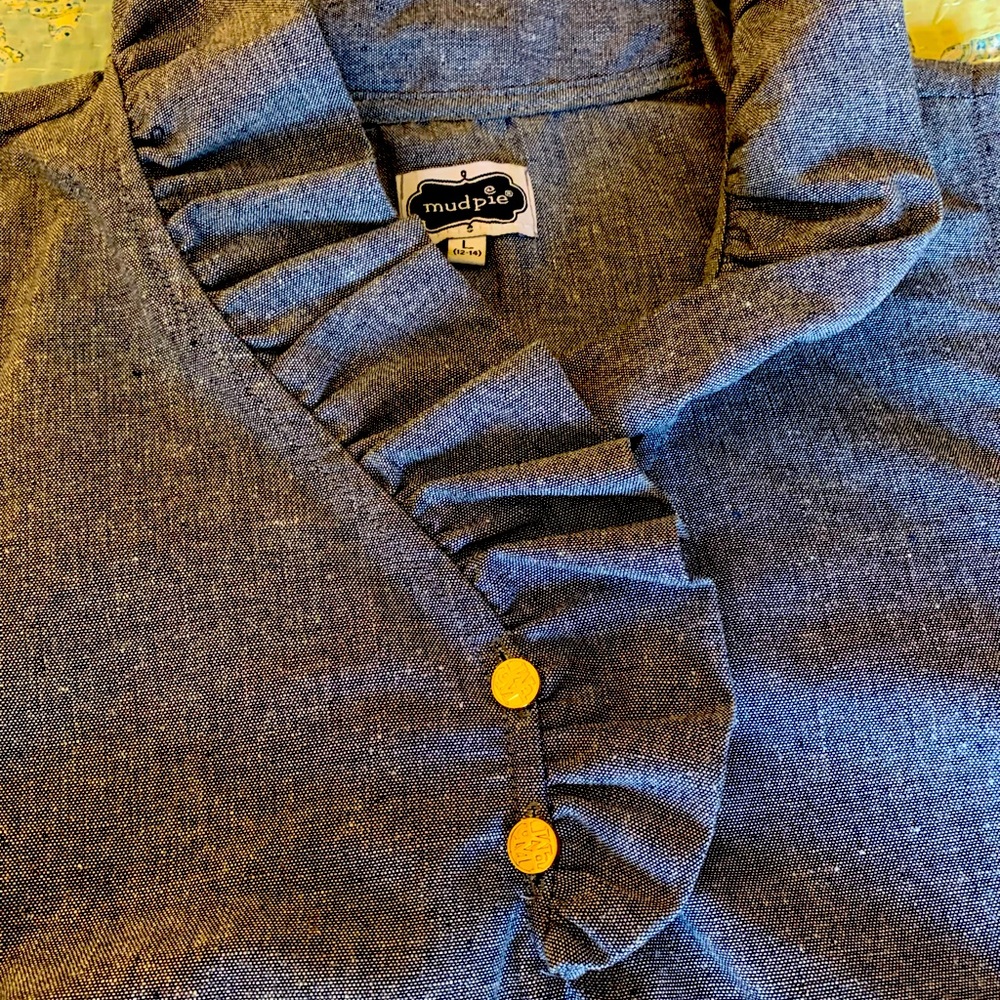 Mudpie Brand denim tank top